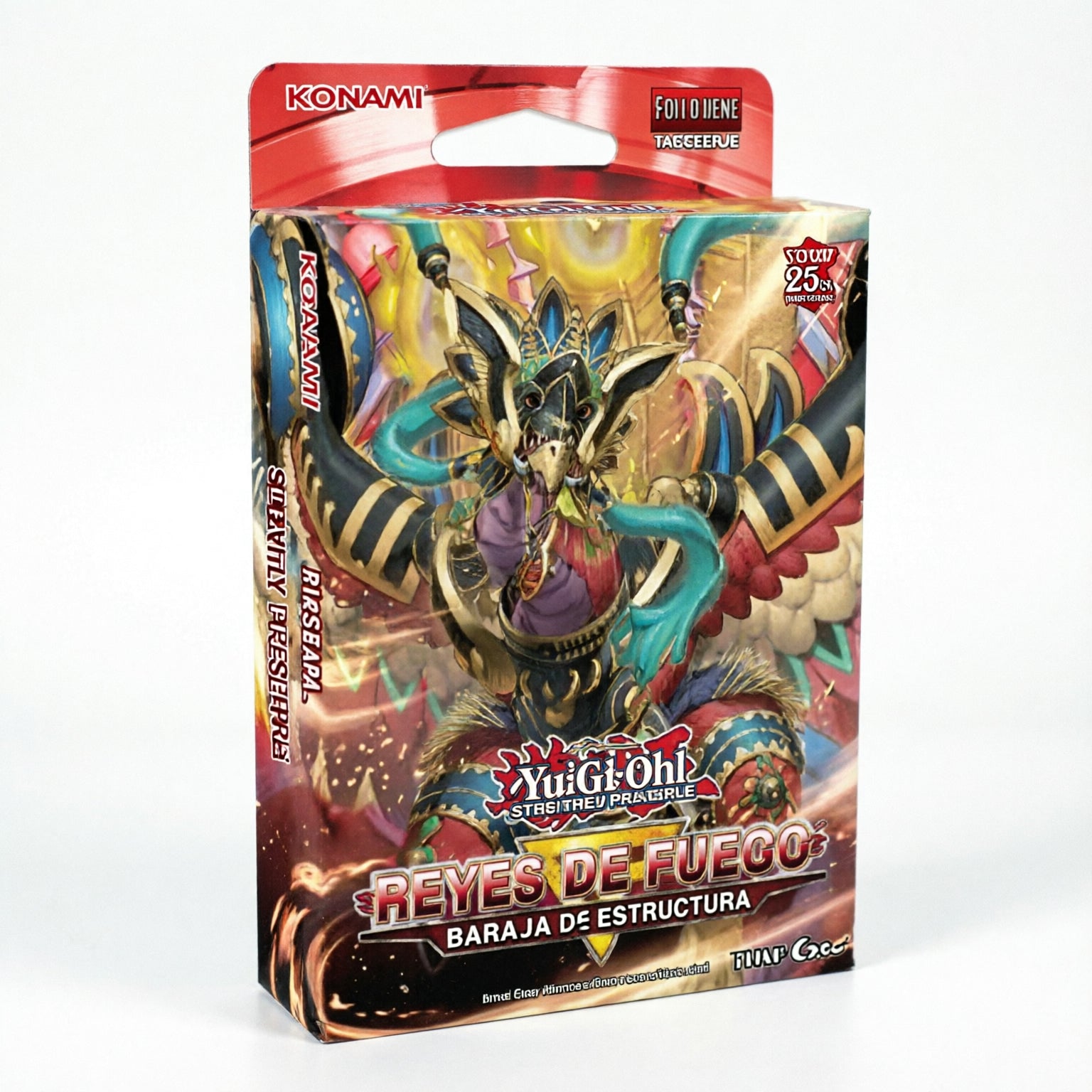 YU GI OH TCG FIRE KING STRUCTURE DECK ESPAÑOL-TCG-Juegos de Mesa-Akibara Xpress (Mejorada)