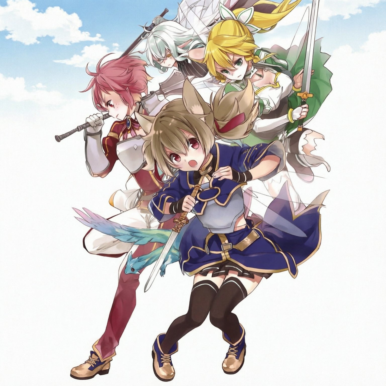 SWORD ART ONLINE GIRLS OPS 3 INGLES-Mangas Ingles-Mangas Ingles-Akibara Xpress (Limpia)