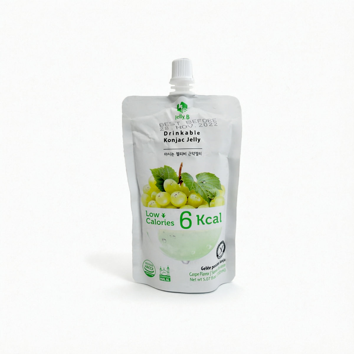 JELLY.B Drinkable Konjac Jelly Grape Flavor 150ml-Alimentos-Asian Food-Akibara Xpress (Mejorada)