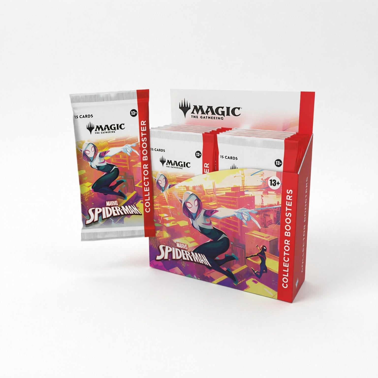 MAGIC THE GATHERING TCG SPIDER MAN COLLECTOR BOOSTER DISPLAY-TCG-Juegos de Mesa-Akibara Xpress (Mejorada)