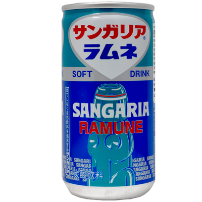 SANGARIA  Ramune  Soda Japanese  Soda  Pop  Drink  190ml