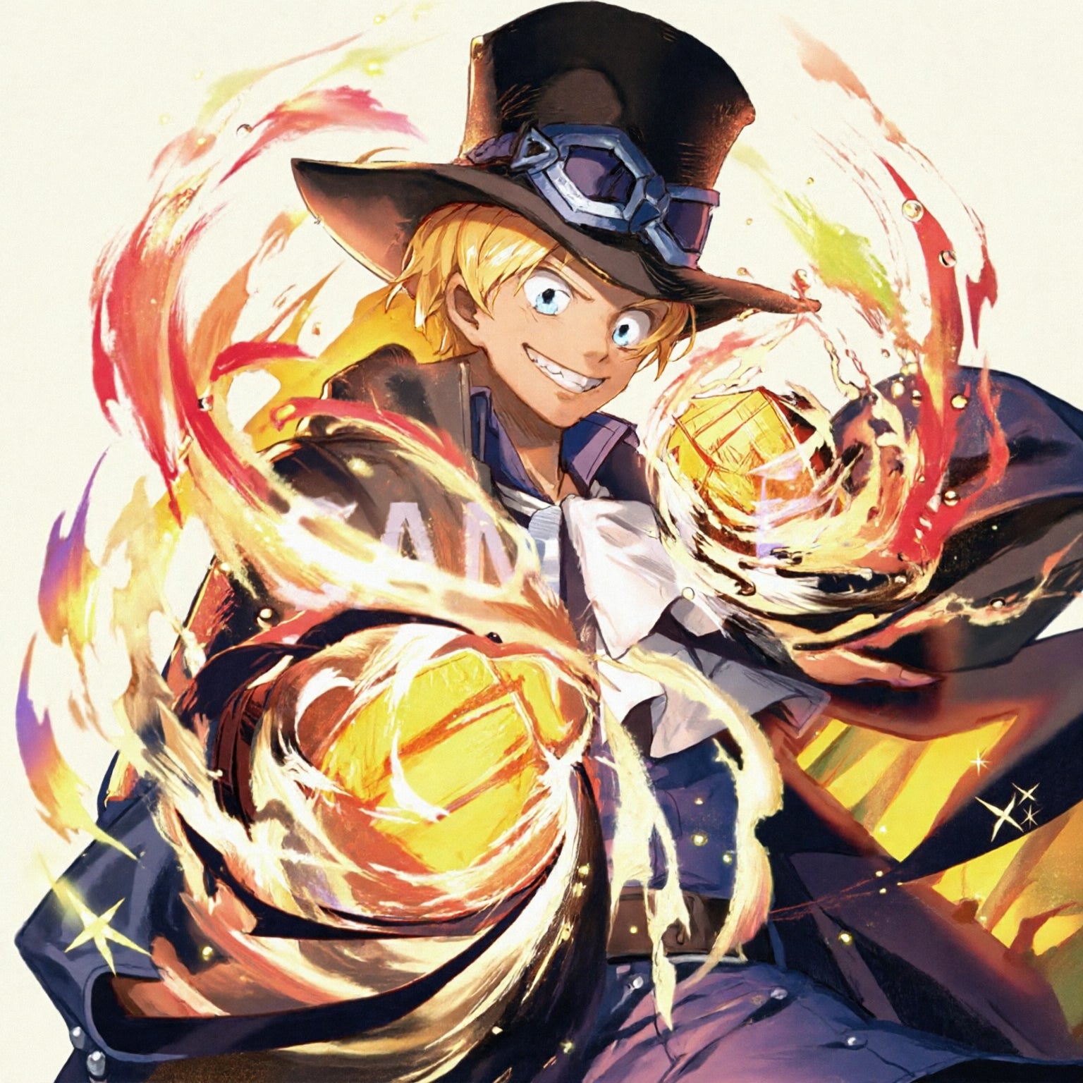 ONE PIECE TCG MICAS OFFICIAL SLEEVES 12 SABO-TCG-BANDAI-Akibara Xpress (Mejorada)