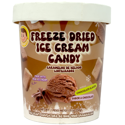 JOSH BOSH Freeze Dried Ice Cream Candy Chocolate Flavor 50g