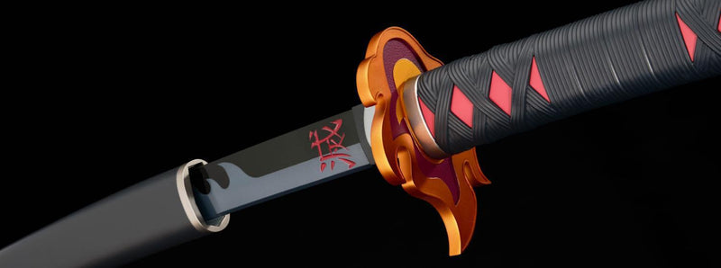 PREVENTA PROPLICA NICHIRIN SWORD (TANJIRO) KYOJUROS HANDGUARD VER