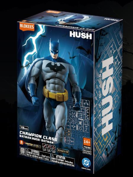 PREVENTA DC CHAMPION CLASS 05 BATMAN HUSH BATMAN