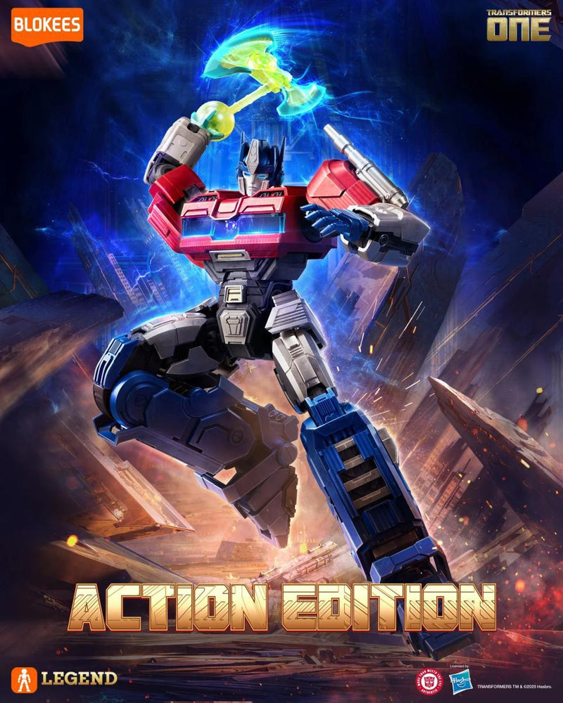 PREVENTA TRANSFORMERS ACTION EDITION 04 ONE OPTIMUS PRIME