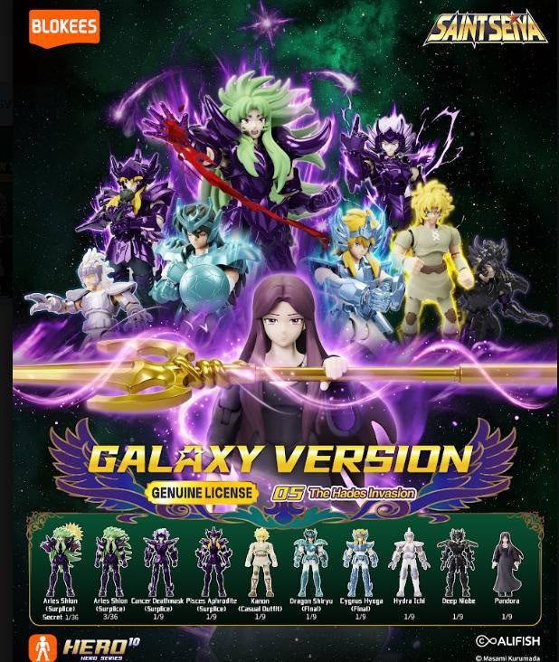 PREVENTA SAINT SEIYA GALAXY VERSION 05 THE HADES INVASION INDIVIDUAL