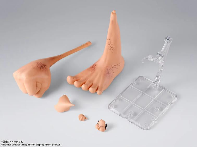PREVENTA SH FIGUARTS MONKEY D LUFFY MARINEFORD GEAR 3 OPTION PARTS SET