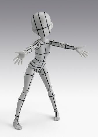 PREVENTA SH FIGUARTS CHAN KEN SUGIMORI EDITION WIRE FRAME (GRAY COLOR VER)