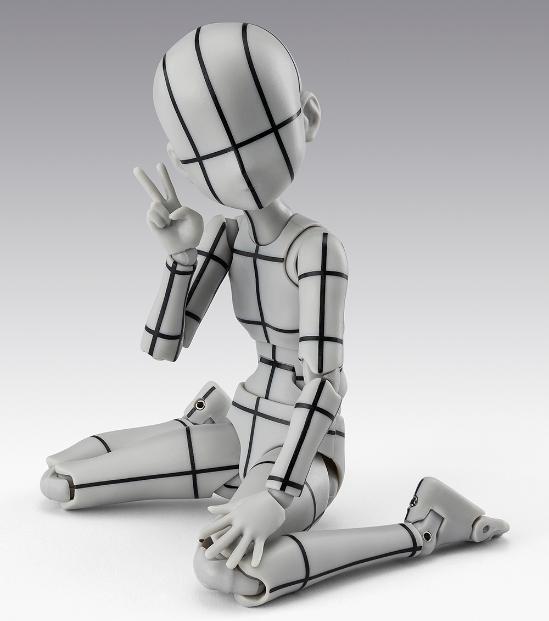 PREVENTA SH FIGUARTS CHAN KEN SUGIMORI EDITION WIRE FRAME (GRAY COLOR VER)