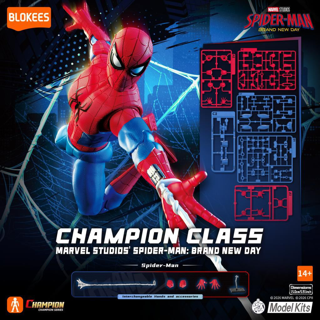 PREVENTA MARVEL HEROES BRAND NEW DAY CHAMPION CLASS 13 SPIDER-MAN (PELICULA)