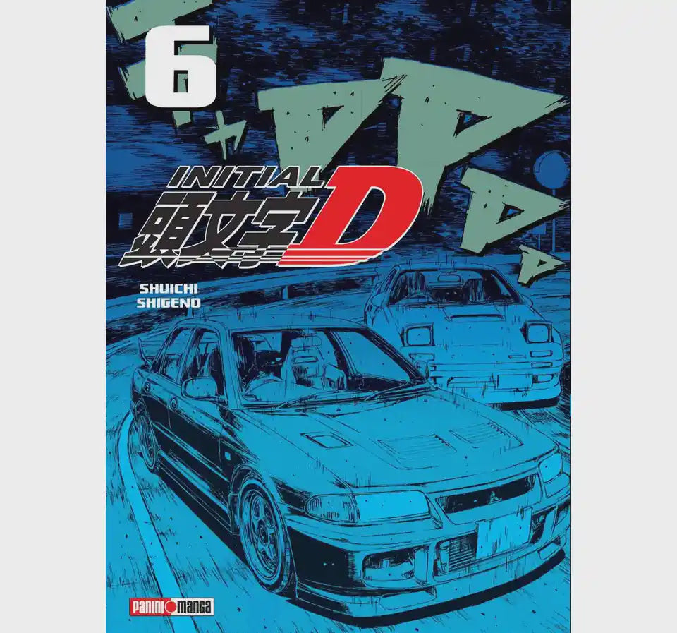 INITIAL D N.6-Mangas Panini-PANINI-Akibara Xpress