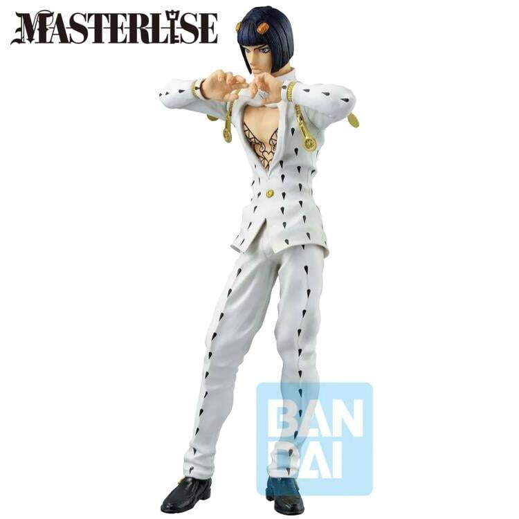 Jojo's Bizarre Adventure Bruno Bucciarati Golden Wind Masterlise Ichibansho Statue-Figuras-BANDAI-Akibara Xpress