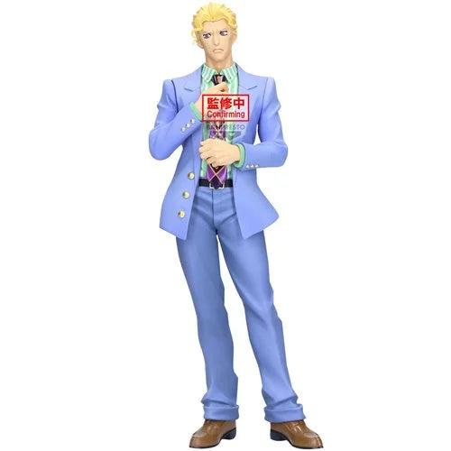 JOJO'S BIZARRE ADVENTURE DIAMOND IS UNBREAKABLE MOMETRIA YOSHIKAGE KIRA-Figuras-BANPRESTO-Akibara Xpress