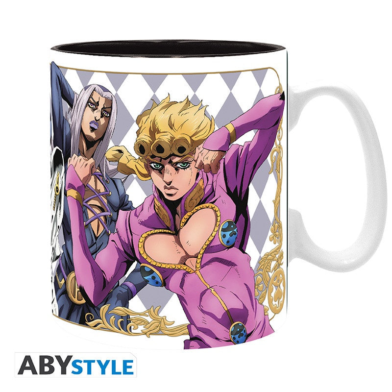JOJO'S BIZARRE ADVENTURE MUG 460 ML GOLDEN WIND-Tazas-ABYSTYLE-Akibara Xpress