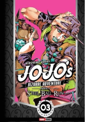 JOJO'S BIZARRE - STEELL BALL RUN N.3-Mangas Panini-PANINI-Akibara Xpress