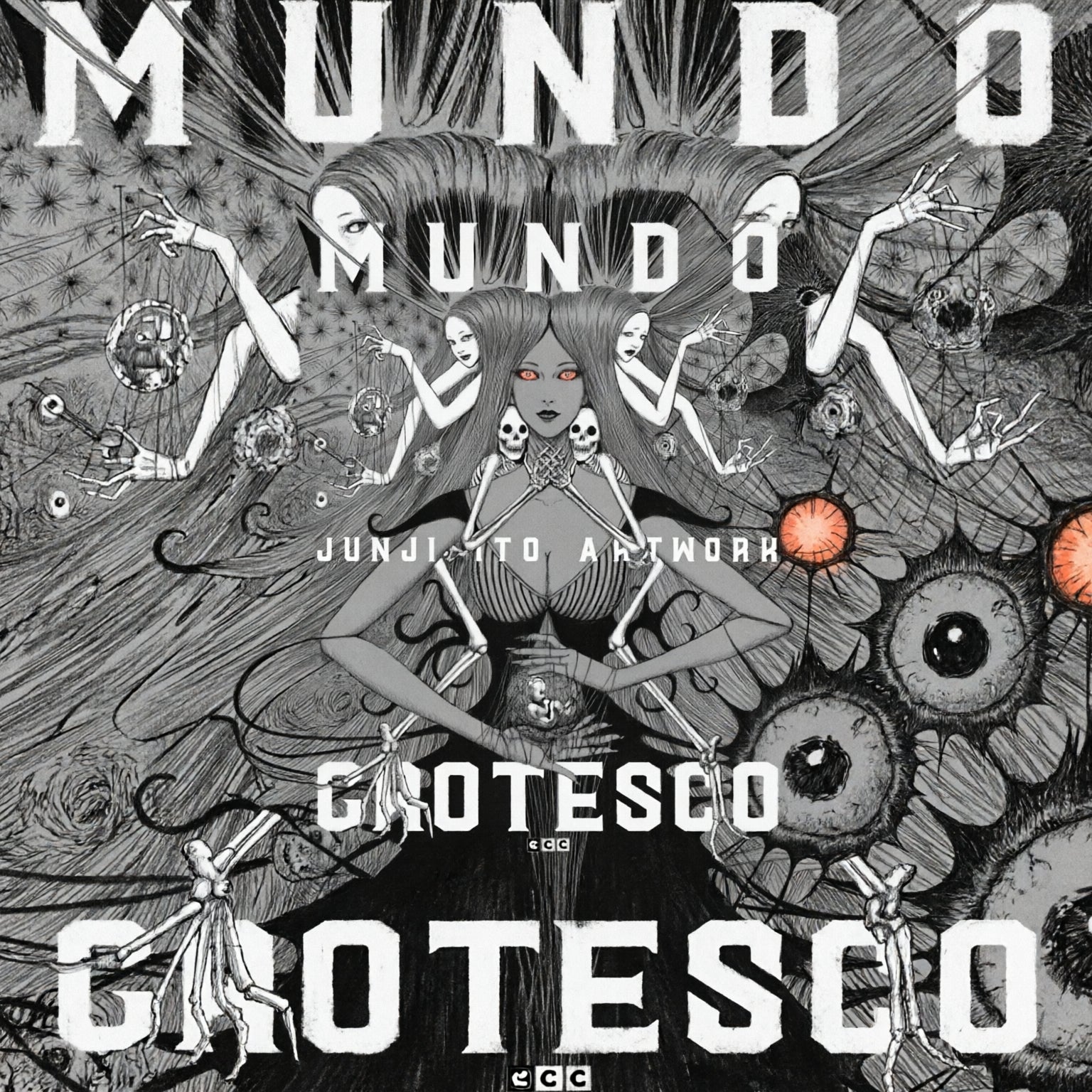 JUNJI ITO: MUNDO GROTESCO (ARTBOOK) EUROPA-Mangas Españoles-ECC-Akibara Xpress