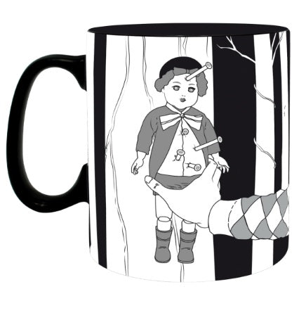 Junji Ito - Souichi's Curse Mug, 16 oz.-Tazas-ABYSTYLE-Akibara Xpress