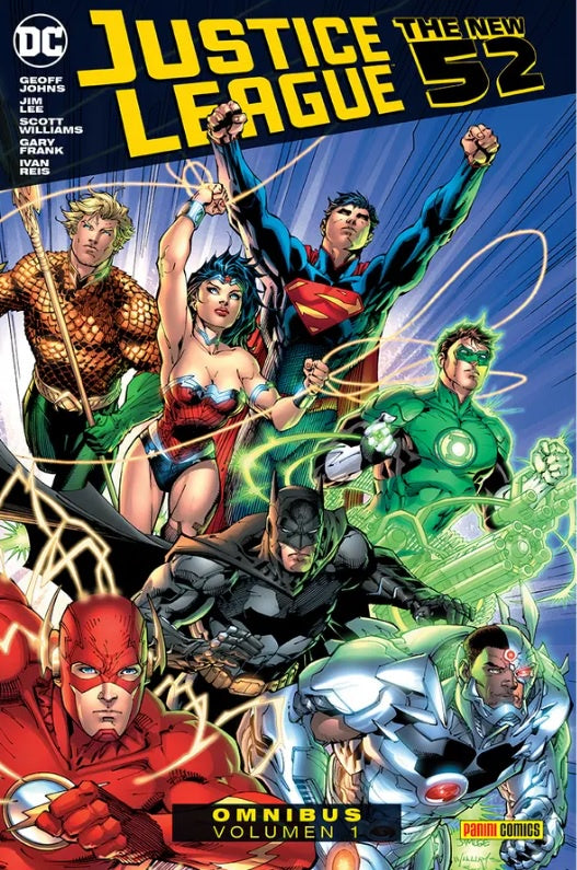 JUSTICE LEAGUE BY GEOFF JOHNS (DC OMNIBUS)-Comics-PANINI-Akibara Xpress