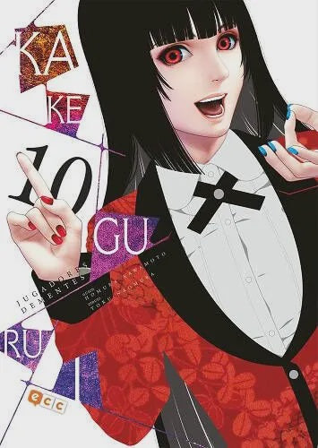 KAKEGURUI: JUGADORES DEMENTES N.10 EUROPA-Mangas Españoles-ECC-Akibara Xpress