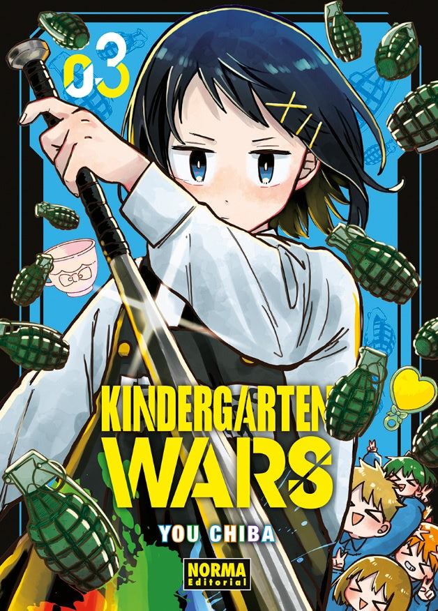 KINDERGARTEN WARS 03 EUROPA-Mangas Españoles-NORMA-Akibara Xpress