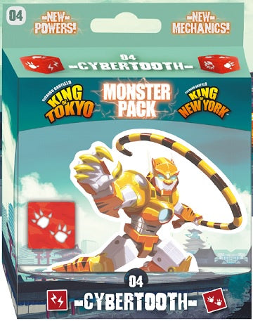 King of Tokyo/New York expansión: Cybertooth - INGLÉS-Juegos De Mesa-Juegos de Mesa-Akibara Xpress