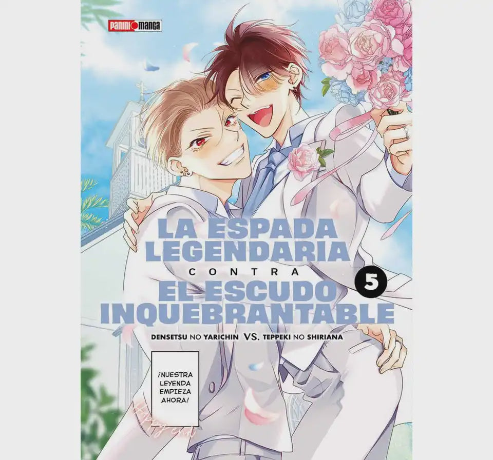LA ESPADA LEGENDARIA CONTRA EL ESCUDO INQUEBRANTABLE N.5-Mangas Panini-PANINI-Akibara Xpress