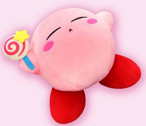 KIRBY FULL AND SLEEPY BIG PLUSH TOY KIRBY