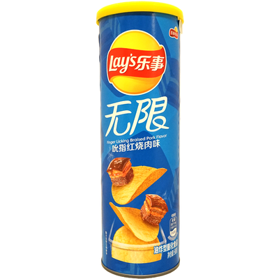 LAY’S Potato Chips Braised Pork Flavor 90g-Alimentos-Asian Food-Akibara Xpress