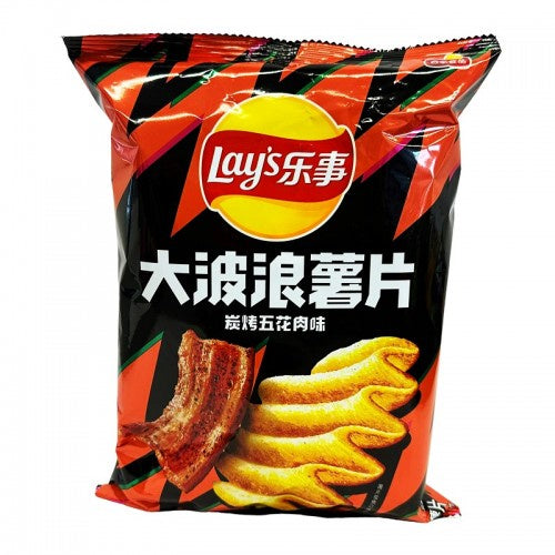 LAY'S Potato Chips Grilled Pork Flavor 70g-Alimentos-Asian Food-Akibara Xpress