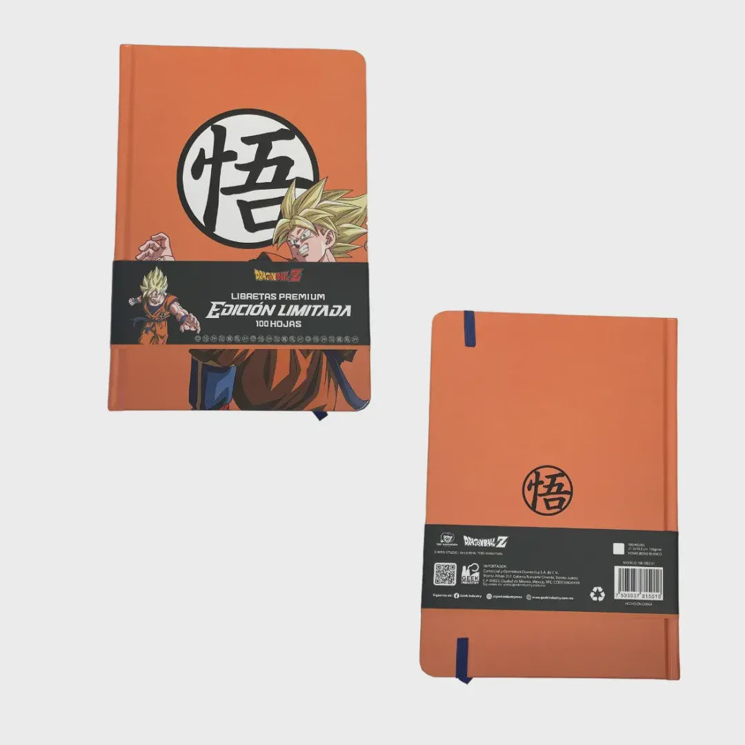 LIBRETA GOKU SUPER SAIYAJIN-Accesorios-Geek Industry-Akibara Xpress