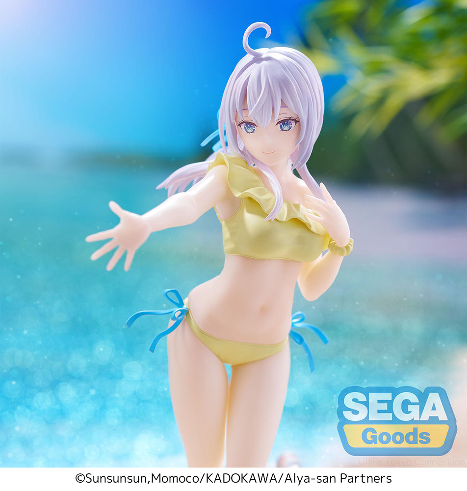 LUMINASTA TV ANIME "ALYA SOMETIMES HIDES HER FEELINGS IN RUSSIAN" "ALYA" -SWIMSUIT-Figuras-Sega-Akibara Xpress