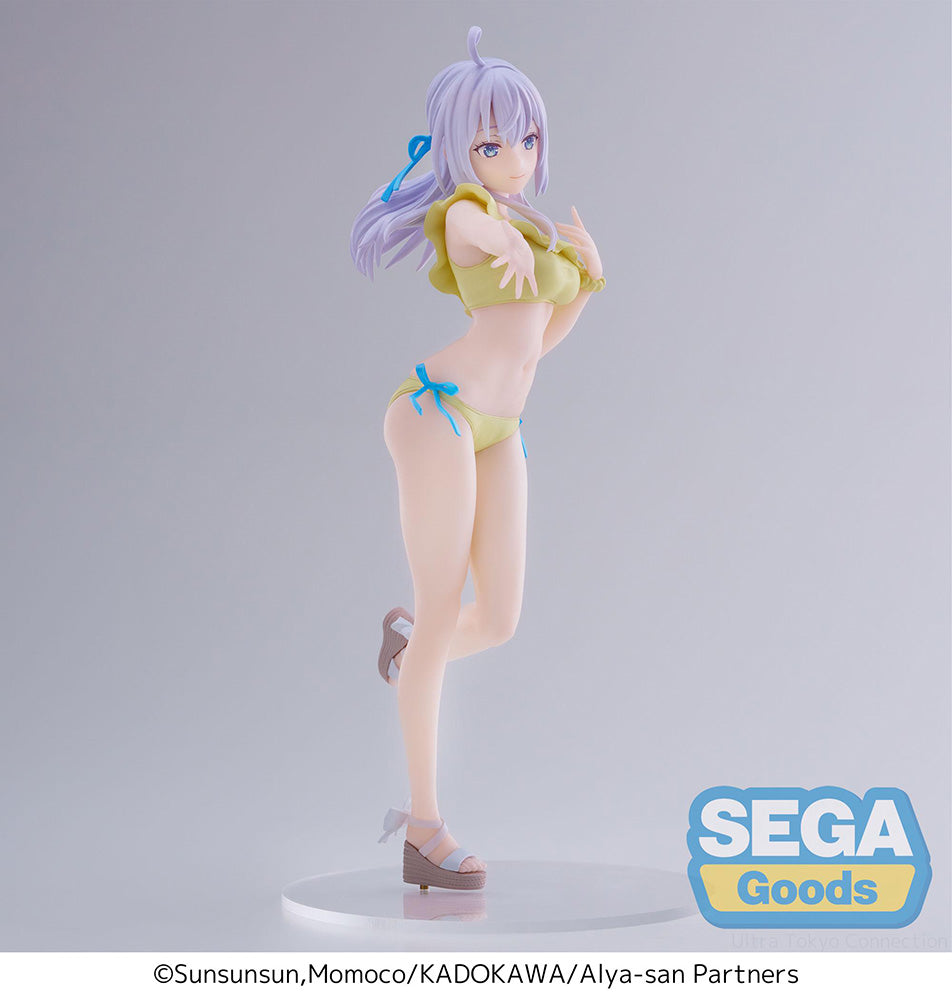 LUMINASTA TV ANIME "ALYA SOMETIMES HIDES HER FEELINGS IN RUSSIAN" "ALYA" -SWIMSUIT-Figuras-Sega-Akibara Xpress