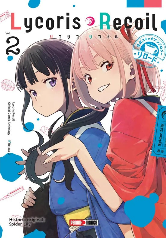 LYCORIS RECOIL ANTHOLOGY RELOADED N.2-Mangas Panini-PANINI-Akibara Xpress
