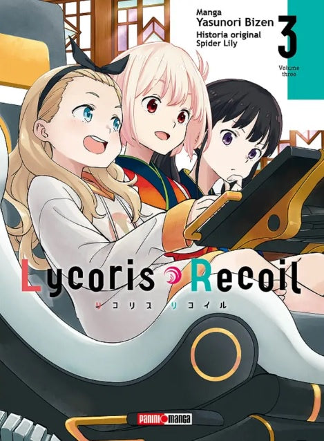 LYCORIS RECOIL SERIE REGULAR N.3-Mangas Panini-PANINI-Akibara Xpress