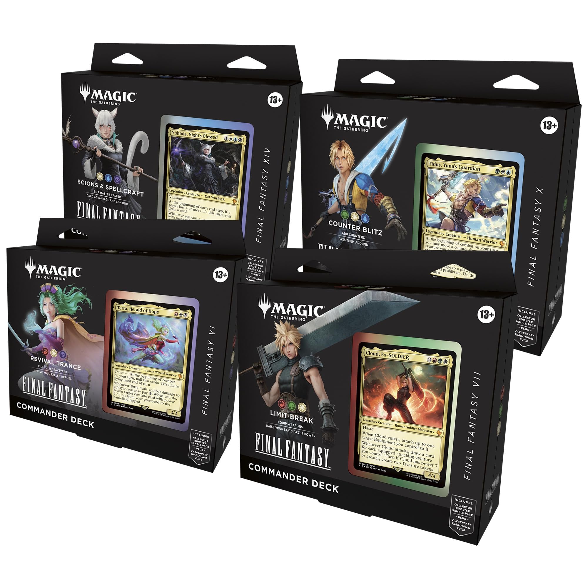 MAGIC THE GATHERING TCG FINAL FANTASY COMMANDER DECK-TCG-Juegos de Mesa-Akibara Xpress
