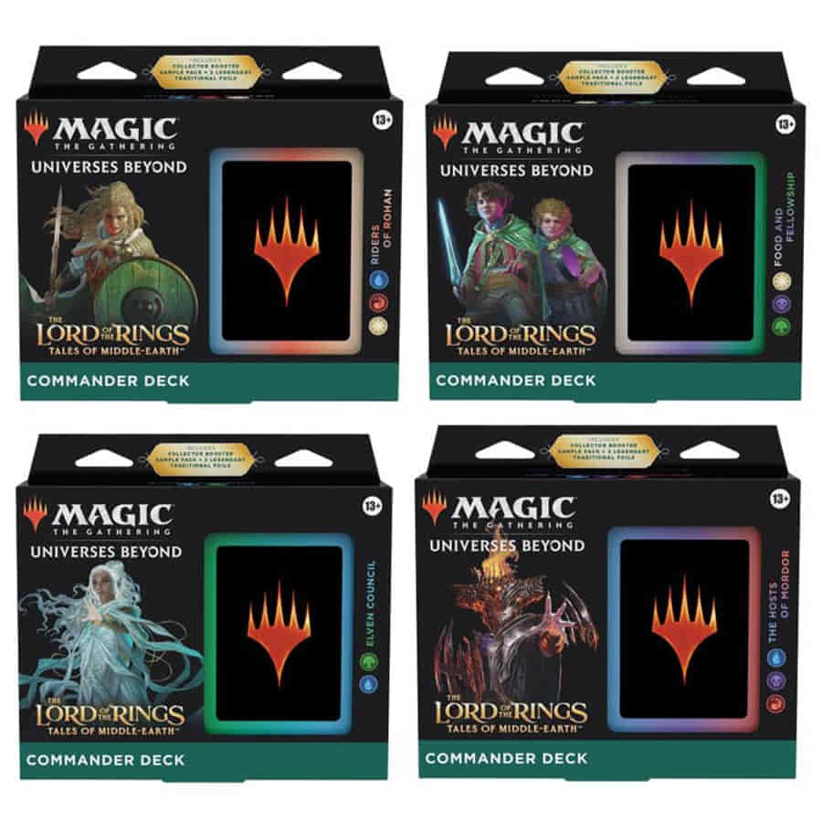 MAGIC THE GATHERING TCG LORD OF THE RINGS TALES OF MIDDLE EARTH COMMANDER DECK-TCG-WIZARDS OF THE COAST-Akibara Xpress