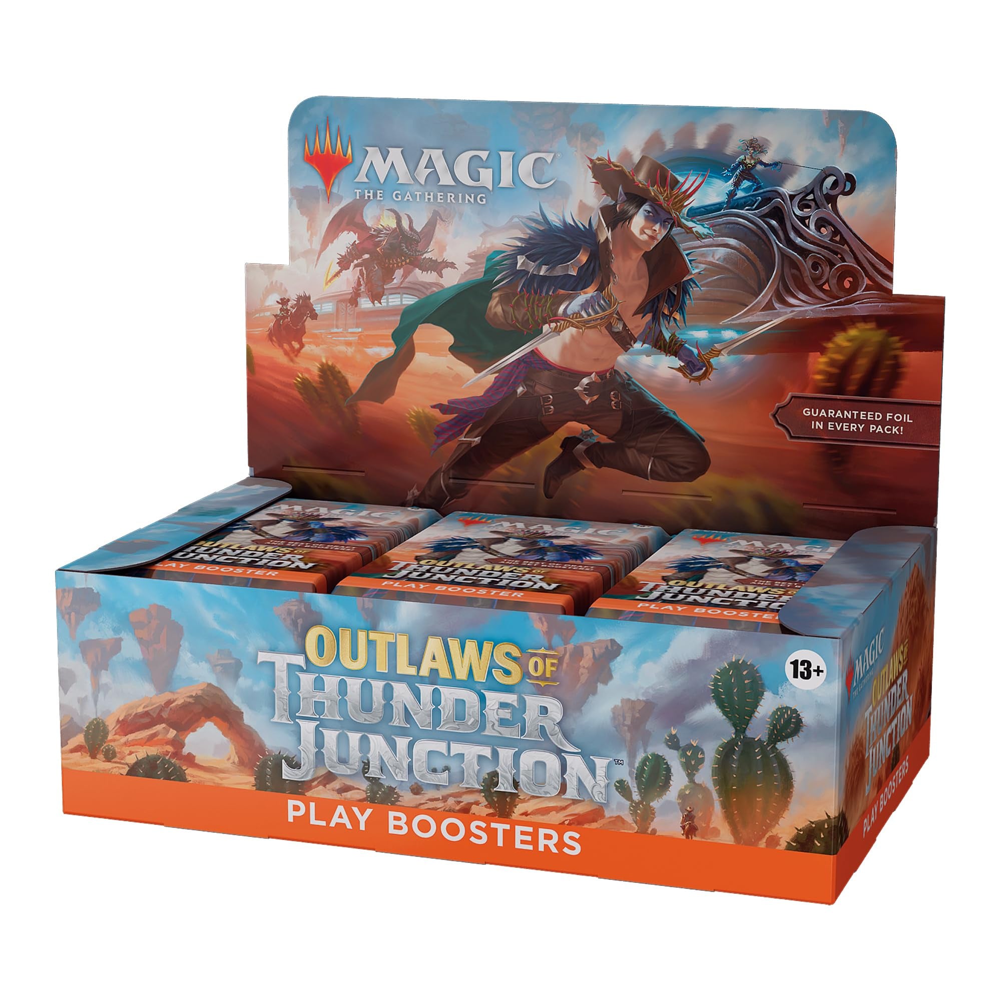 MAGIC THE GATHERING TCG OUTLAWS OF THUNDER JUNCTION PLAY BOOSTER INGLES-TCG-WIZARDS OF THE COAST-Akibara Xpress