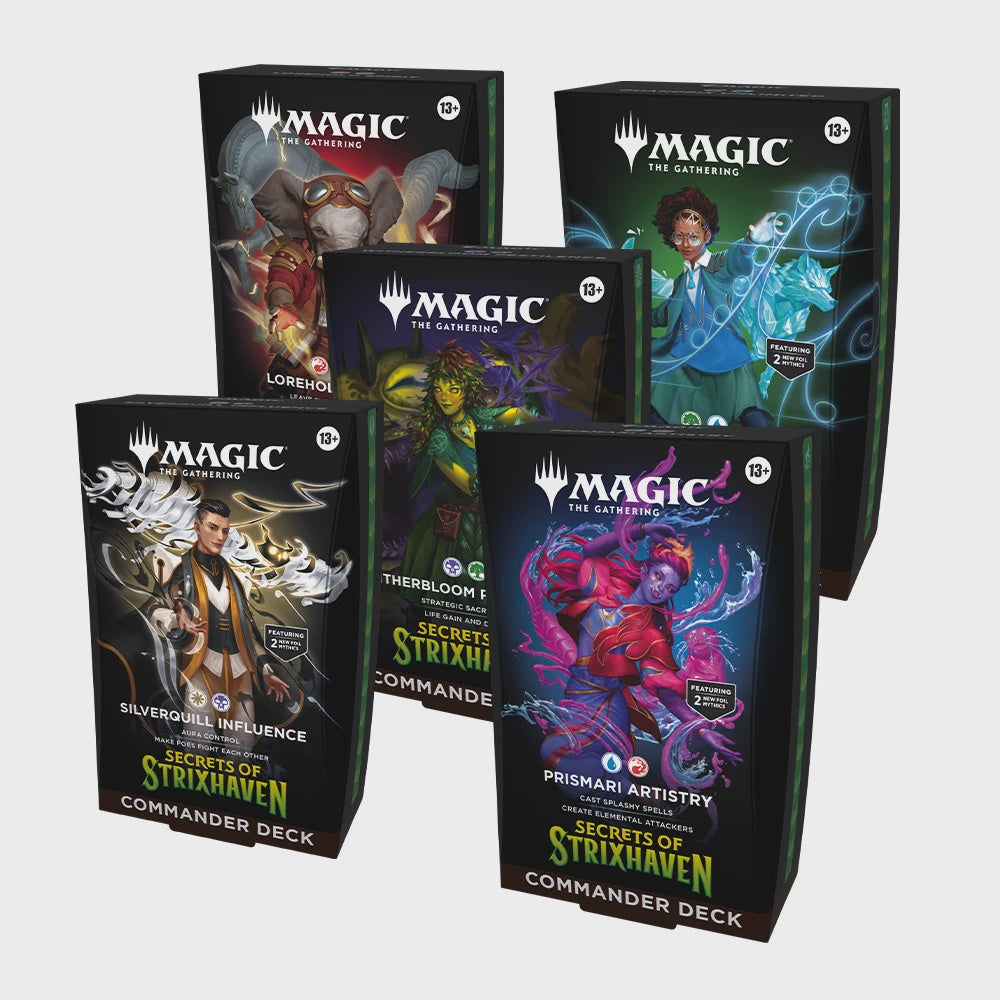 MAGIC THE GATHERING TCG SECRETS OF STRIXHAVEN COMMANDER DECK INGLES-TCG-WIZARDS OF THE COAST-Akibara Xpress