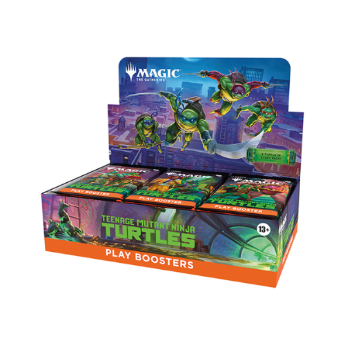 MAGIC THE GATHERING TMNT PLAY BOOSTER DISPLAY INGLES-TCG-WIZARDS OF THE COAST-Akibara Xpress