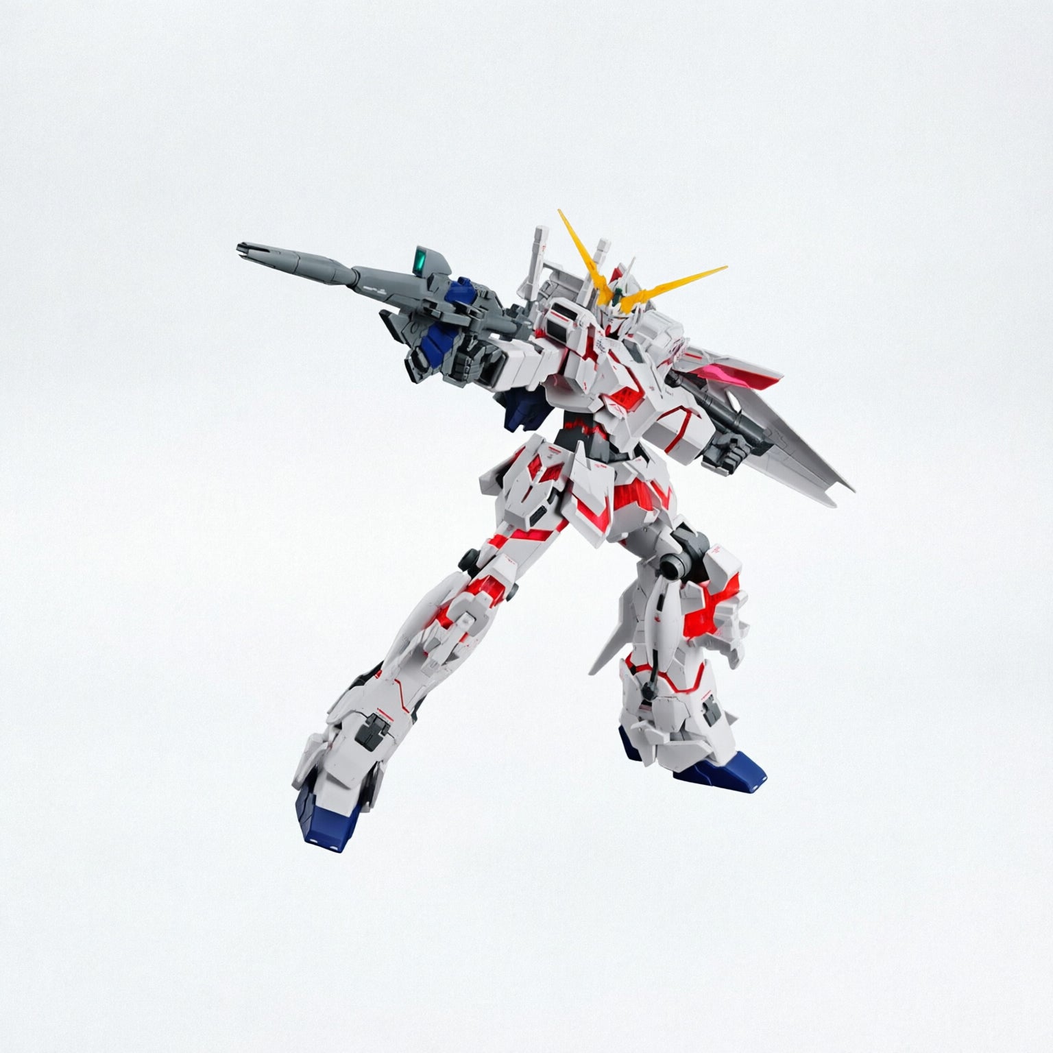 MEGA SIZE MODEL 1/48 UNICORN GUNDAM [DESTROY MODE]-Figuras-BANDAI-Akibara Xpress