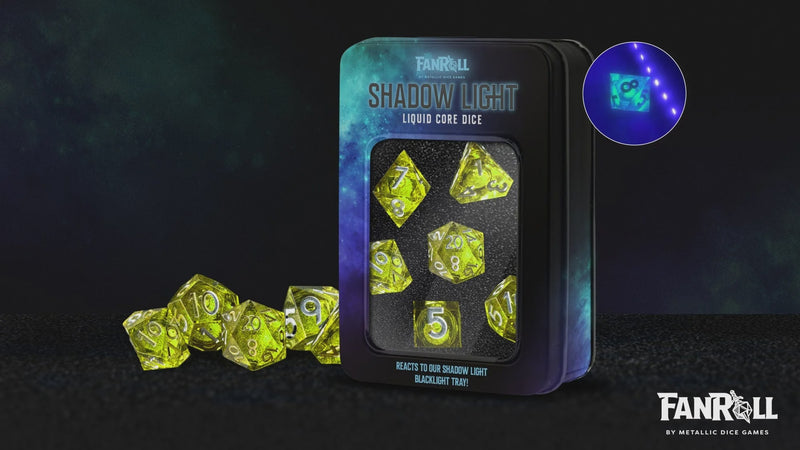 7-DIE SET LIQUID CORE: SHADOW LIGHT UV REACTIVE