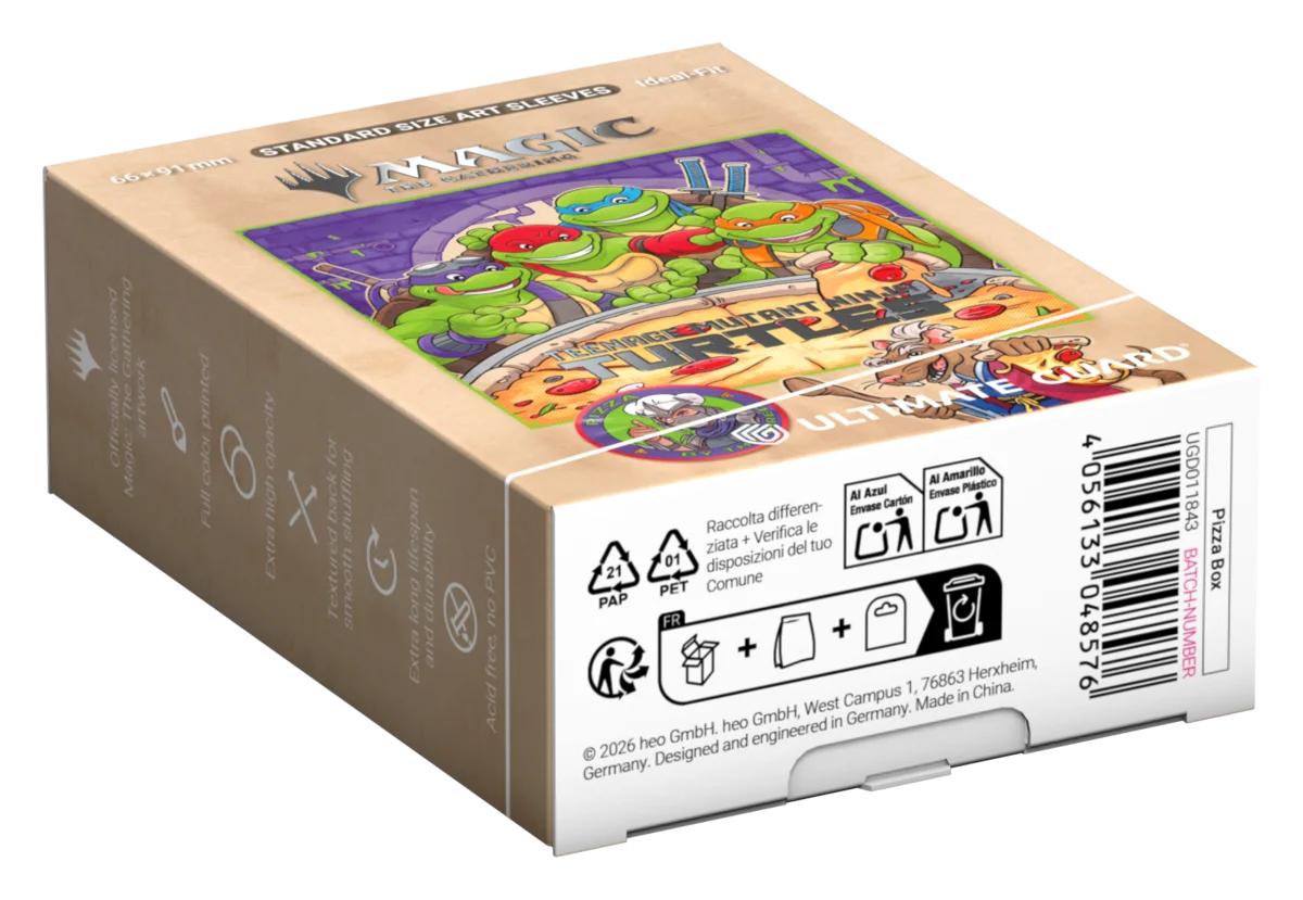 MICAS TEENAGE MUTANT NINJA TURTLES PIZZA BOX-TCG-ULTIMATE GUARD-Akibara Xpress