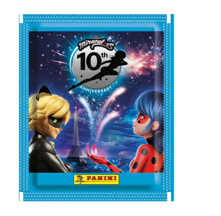 1 Sobre de estampas Miraculous 2025