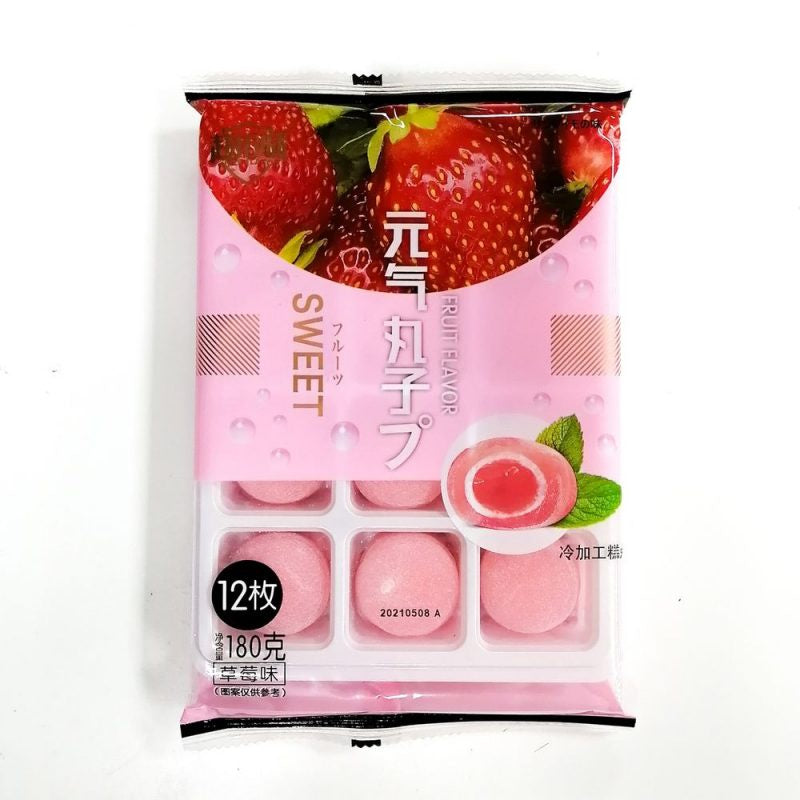 MOCHI PREMIUM FRESA 180GR-Alimentos-KOKORO-Akibara Xpress