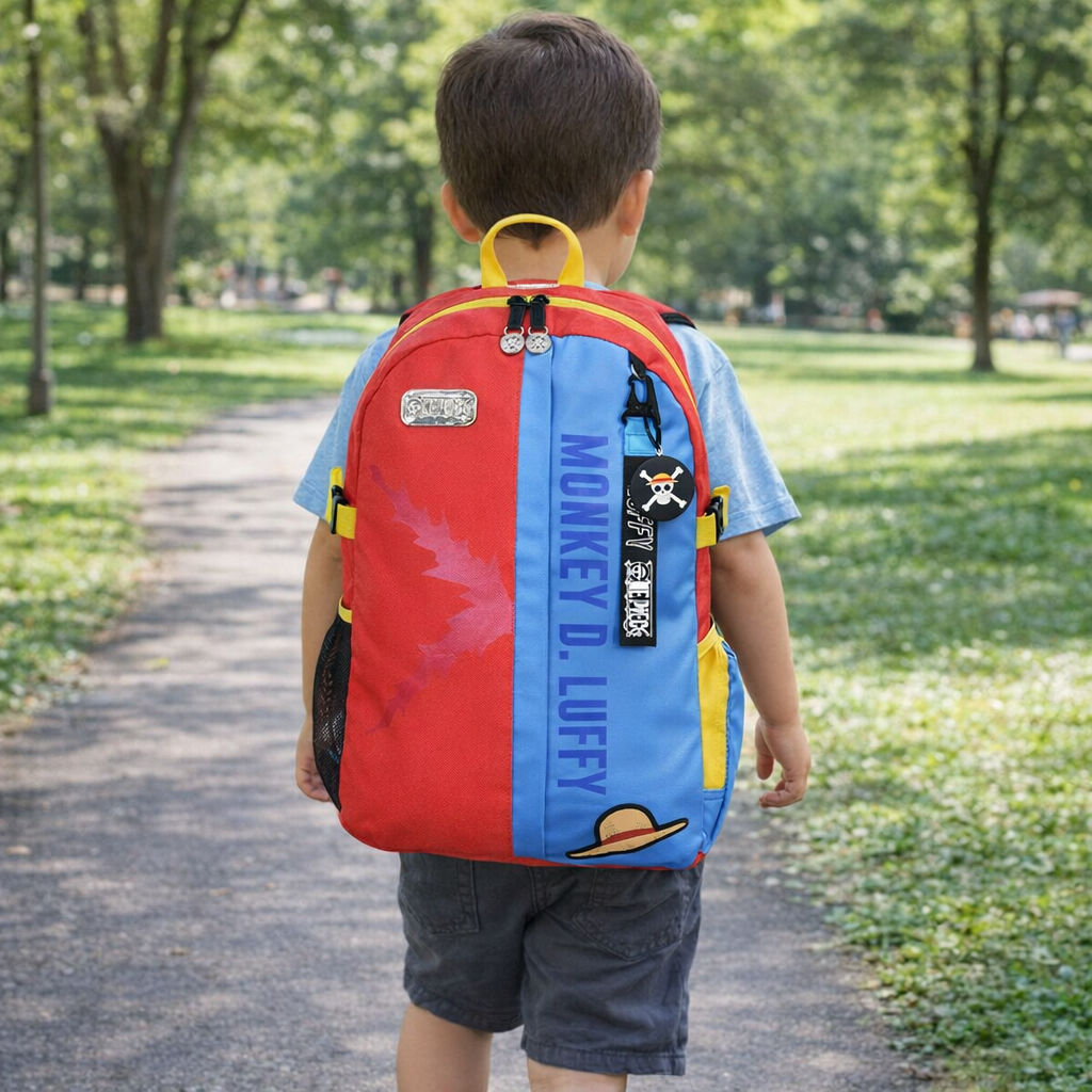 MOCHILA LUFFY ONE PIECE CLASSIC 2-Mochilas/Loncheras-Yadatex-Akibara Xpress