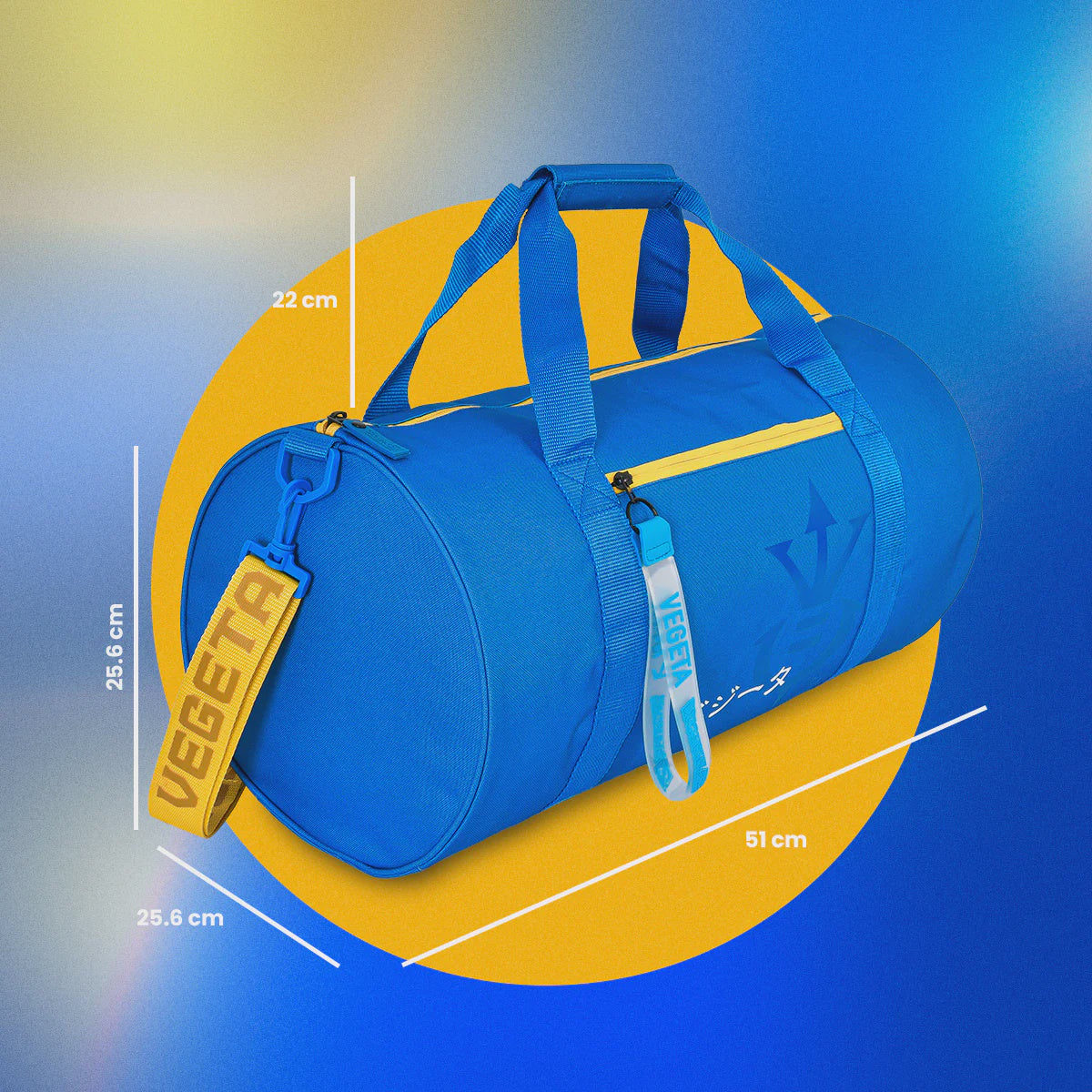 MOCHILA PARA GYM DRAGON BALL VEGETA-Mochilas/Loncheras-Yadatex-Akibara Xpress