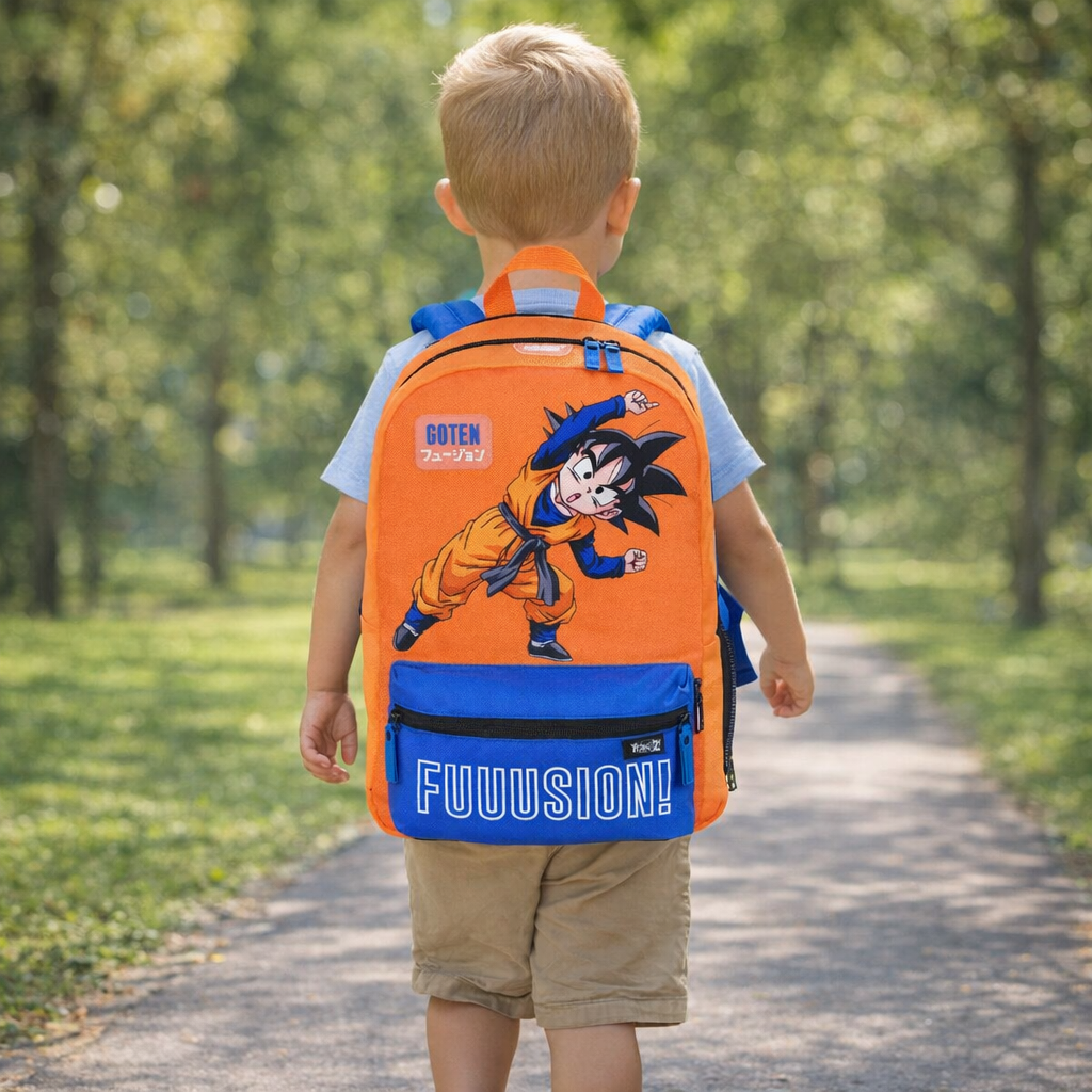 MOCHILA REVERSIBLE GOTENKS-Mochilas/Loncheras-Yadatex-Akibara Xpress