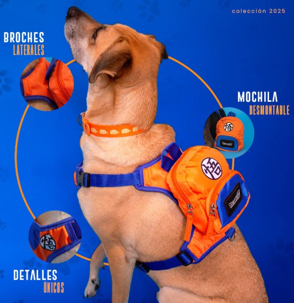 Mochila para perro Goku