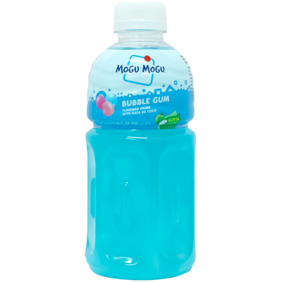 MOGU Bubble Gum Flavored Drink with Coconut Jelly 320ml-Alimentos-Asian Food-Akibara Xpress
